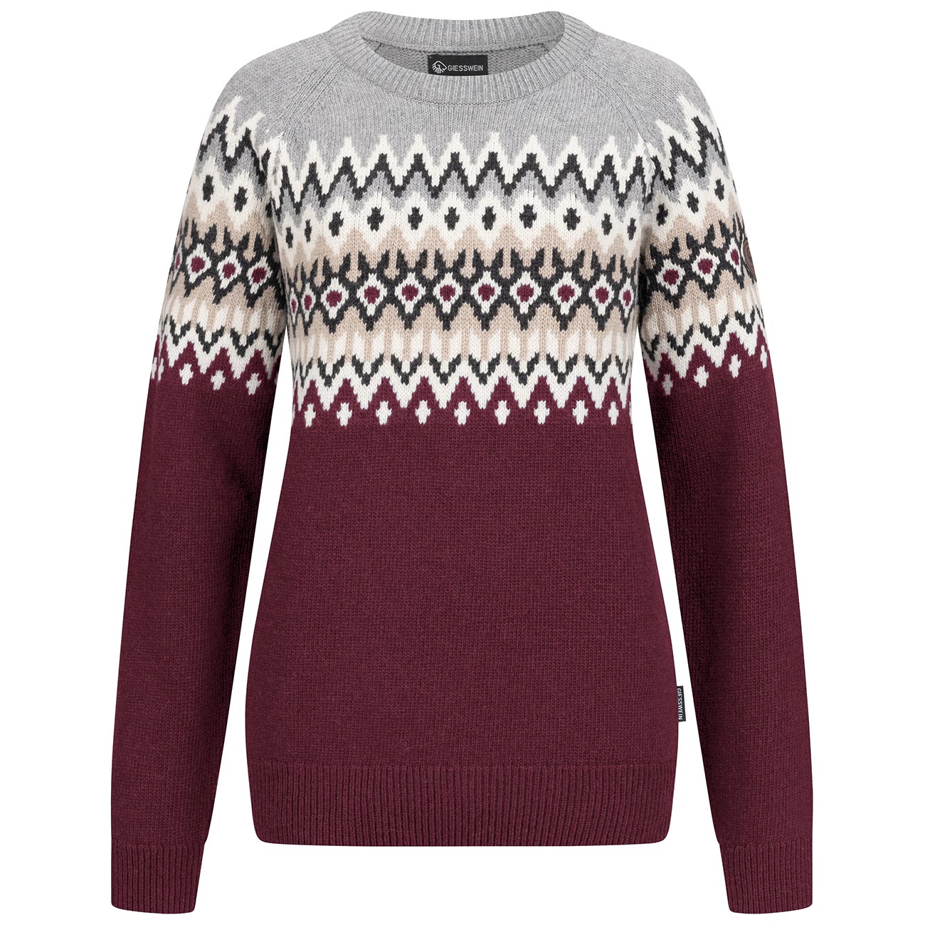 giesswein-nordic-sweater-damen-merino-lambswool-pullover-mit-jacquard-muster image 1