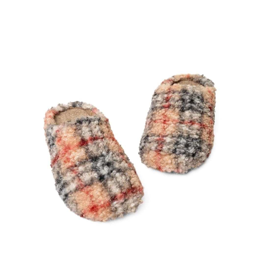 living-kitzb-hel-brechhorn-karo-slipper-aus-teddypl-sch image 2