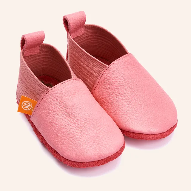orangenkinder-elastie-krabbelschuhe-pink image 1
