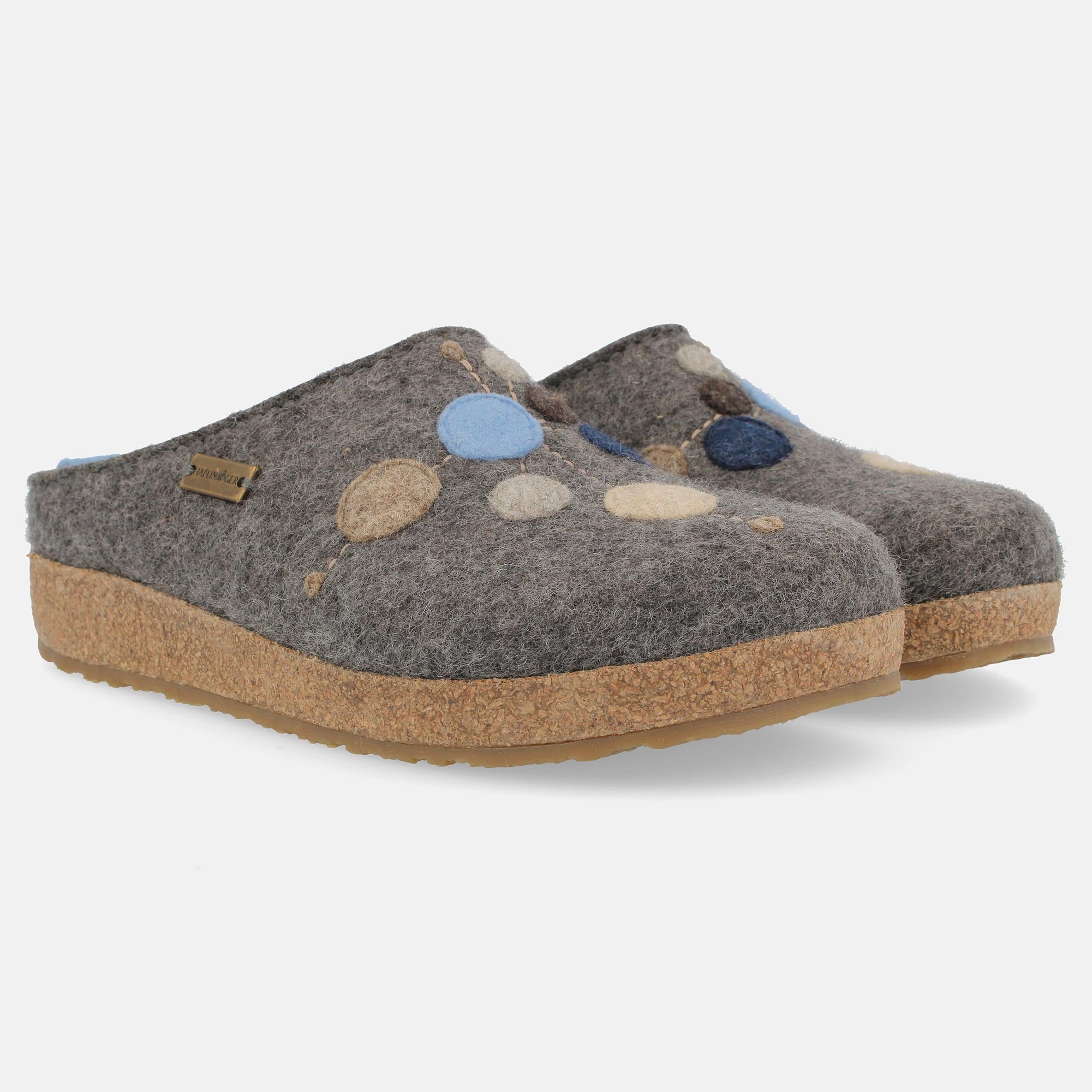 haflinger-grizzly-faible-wollfilz-clog-mit-kork-latex-fu-bett image 2