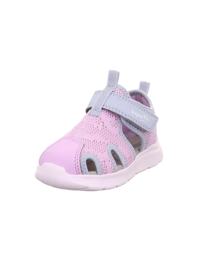 superfit-wave-1-000481-m-dchen-sandale-lauflernschuh-mit-neon-akzenten image 1