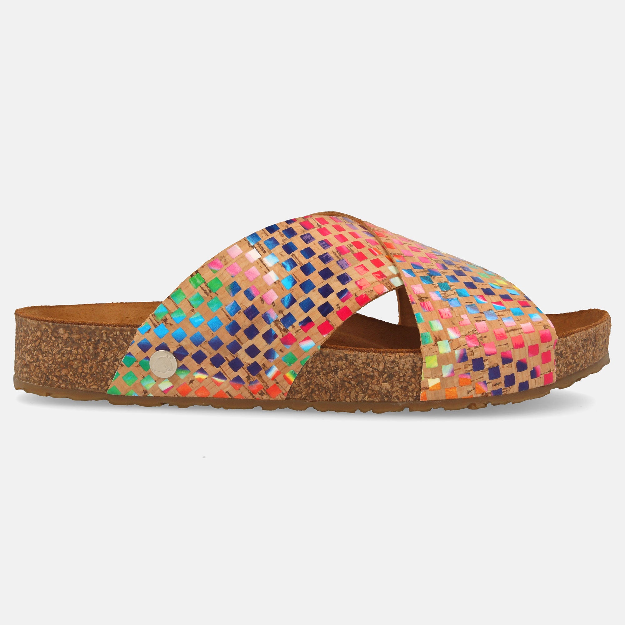 haflinger-mio-cork-multi-kork-pantolette image 2